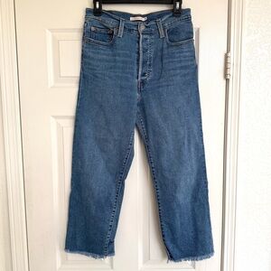 Levi’s Ribcage‎ Straight Ankle High Waist Jeans Size 29